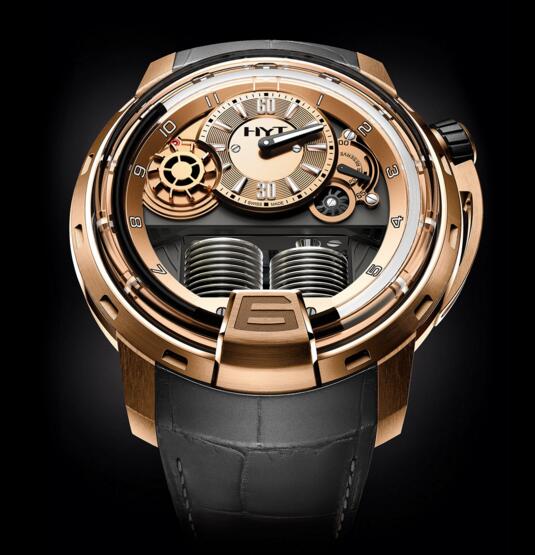 Buy Luxury Replica HYT H1 FULL GOLD 148-PG-15-NF-AG watch